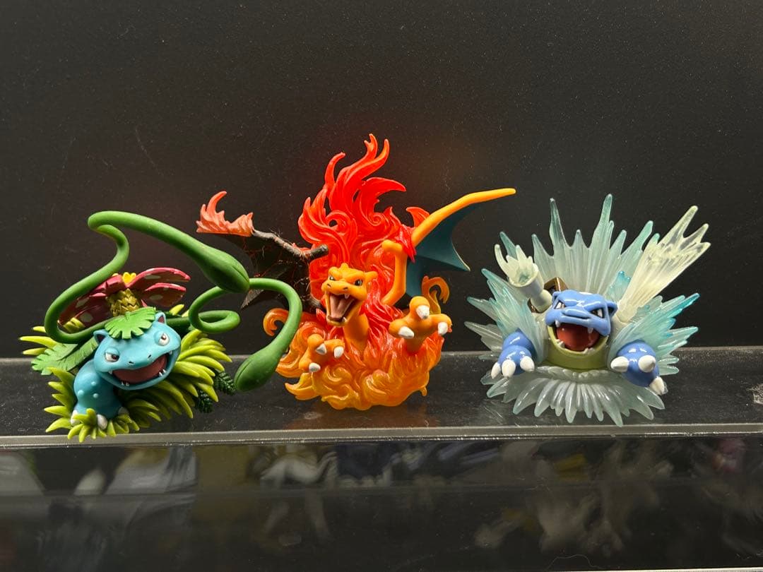 フシギバナ リザードン カメックス ポケモン 海洋堂特典　フィギュア TCG