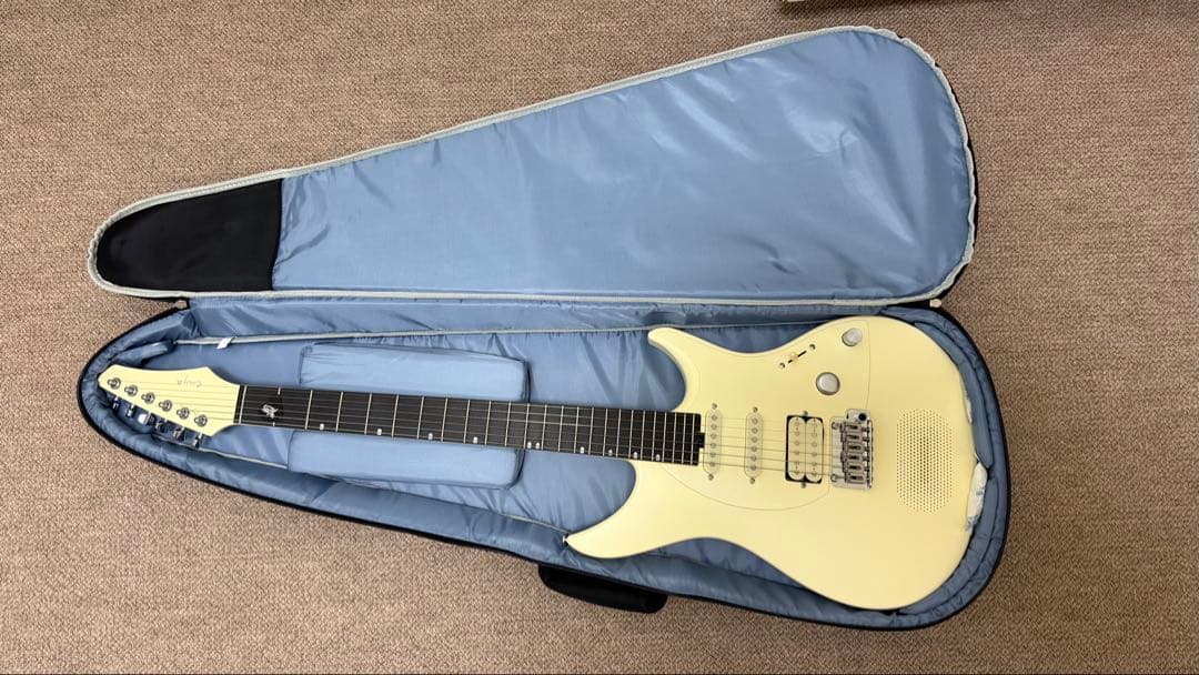 ENYA Inspire  ホワイト　アンプ内蔵エレキギター