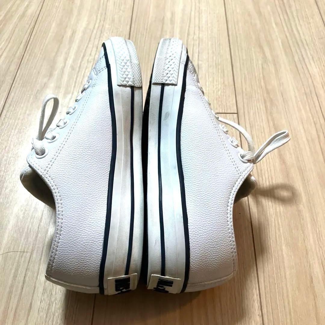 【23.5cm】PEARLY GATES CONVERSE ゴルフシューズ 白