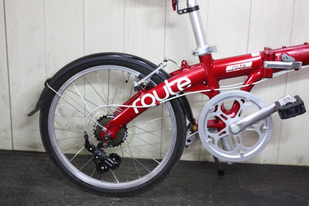 DAHONダホン ROUTE 20インチ アルミ シマノ7段 折り畳み自転車