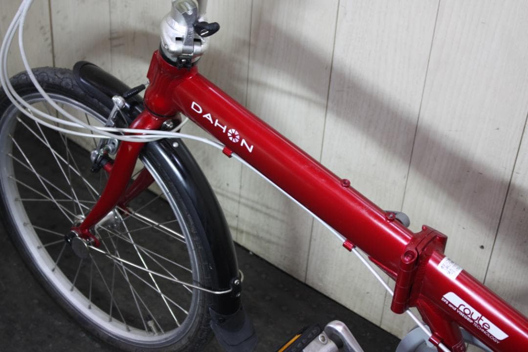 DAHONダホン ROUTE 20インチ アルミ シマノ7段 折り畳み自転車