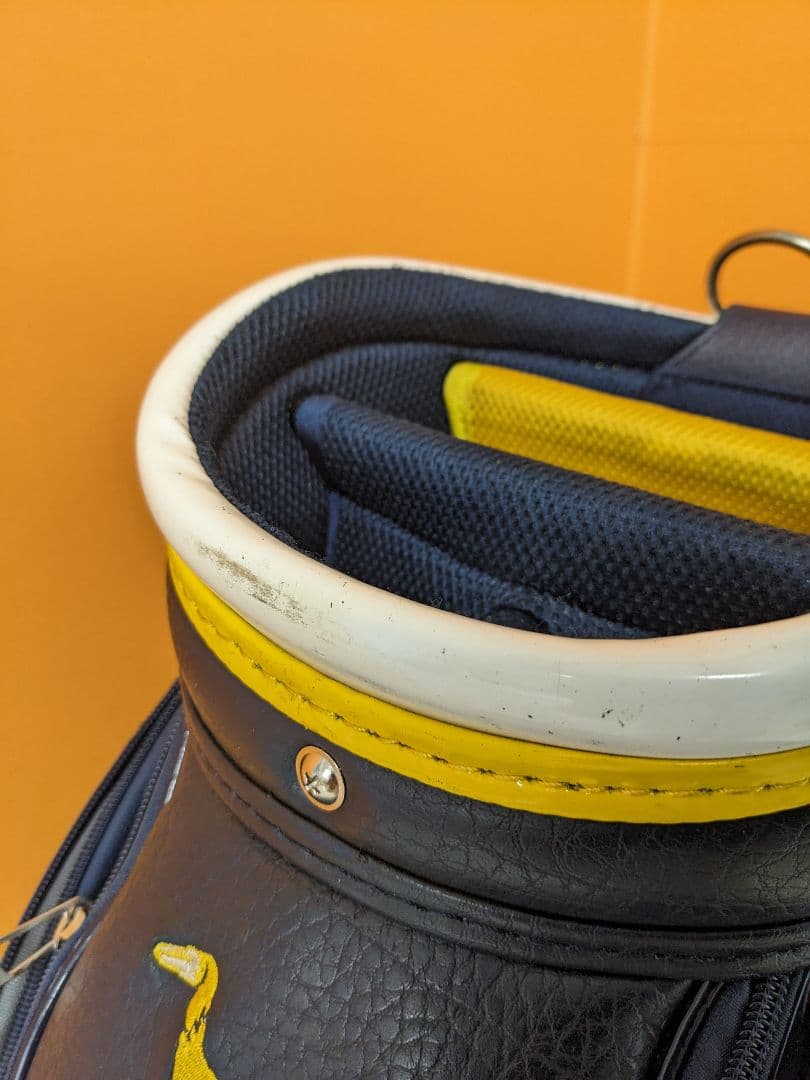 ❶ アダバット adabat AD87 合皮 ネイビー　キャディーバッグ