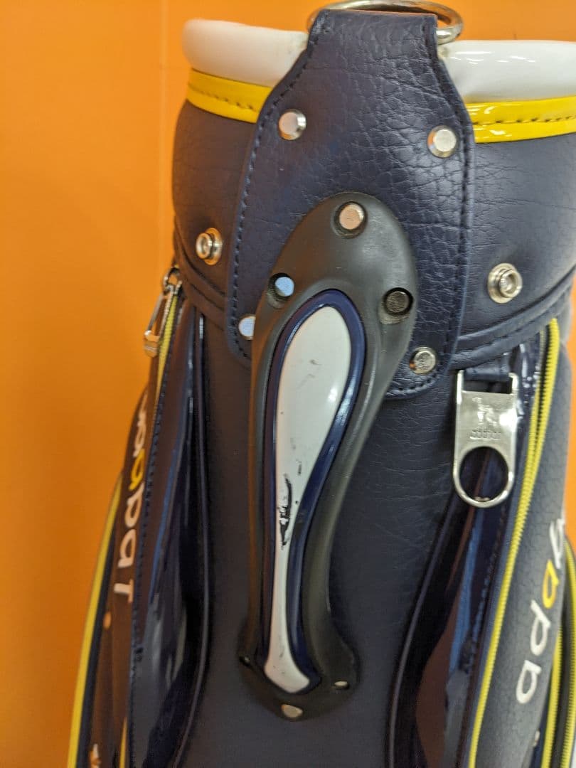 ❶ アダバット adabat AD87 合皮 ネイビー　キャディーバッグ