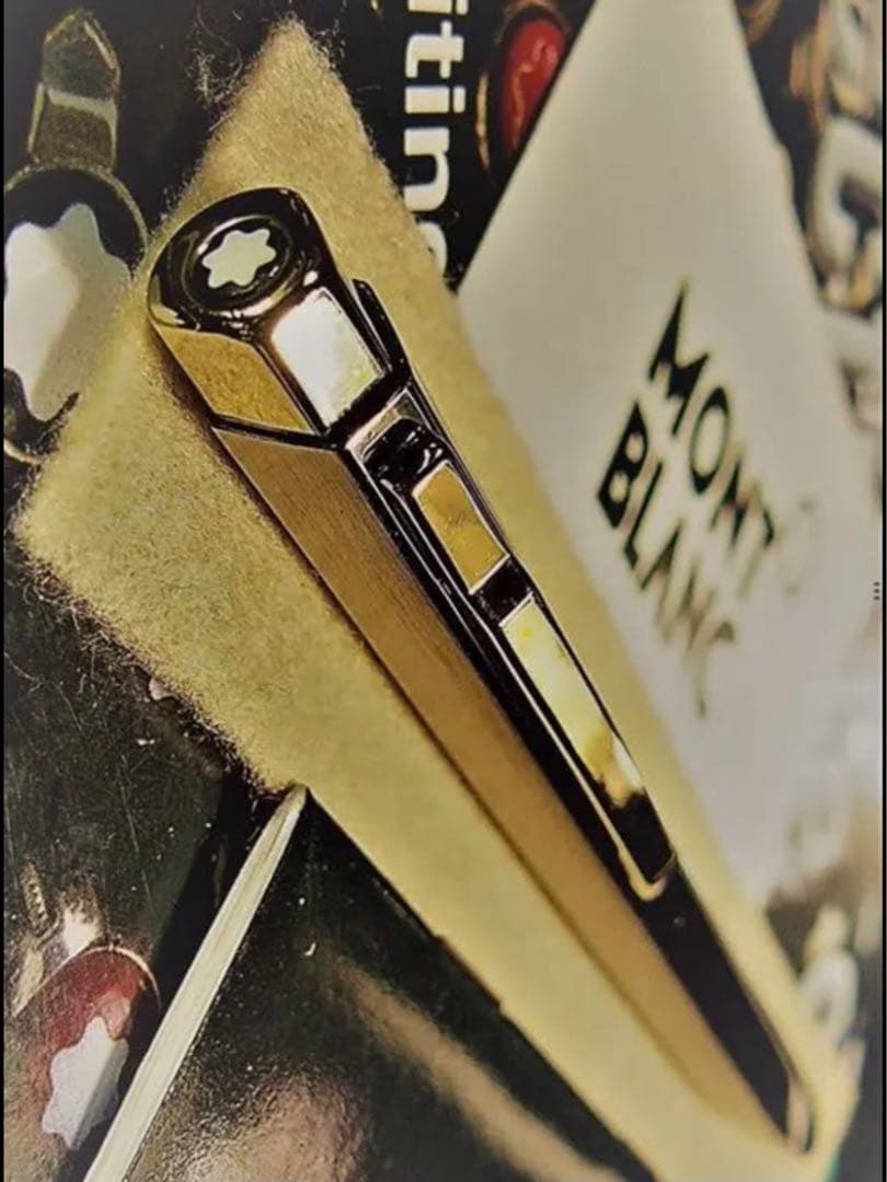 モンブラン　★１本は欲しい総金張りチタンボディ★稀少な価値ある逸品No20280