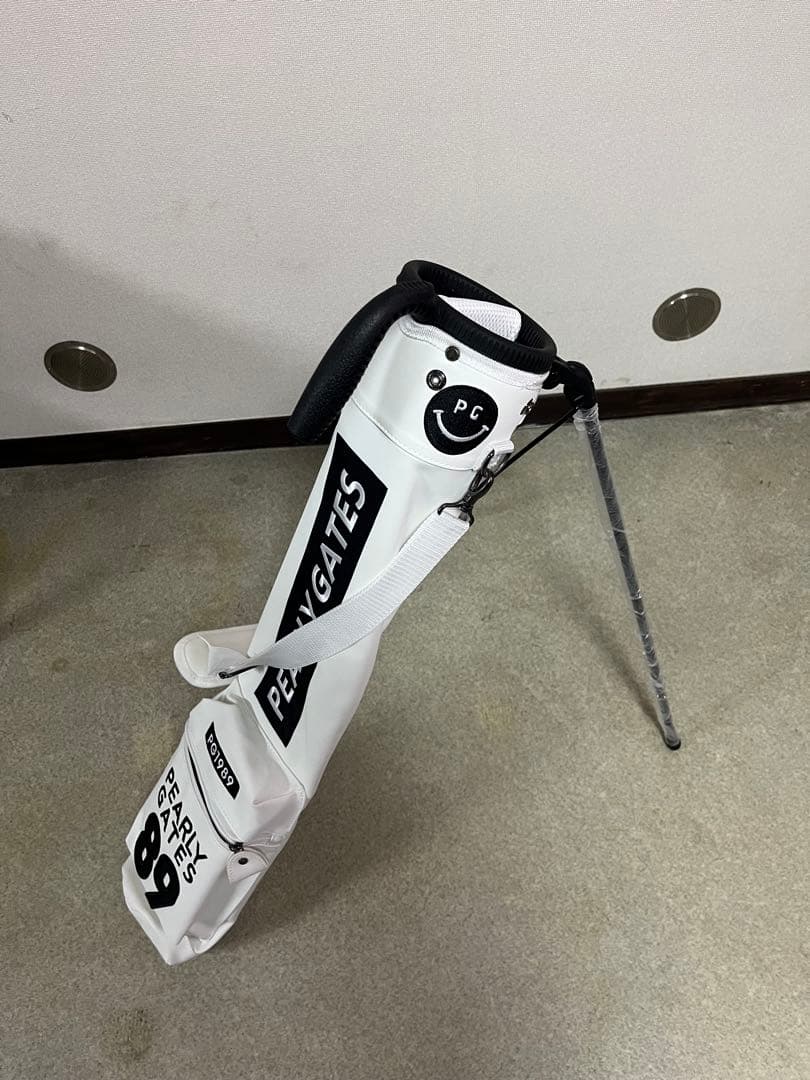 あ*じ様 PEARLY GATES ラウンドスタンドバッグ セルフスタンドバッグ