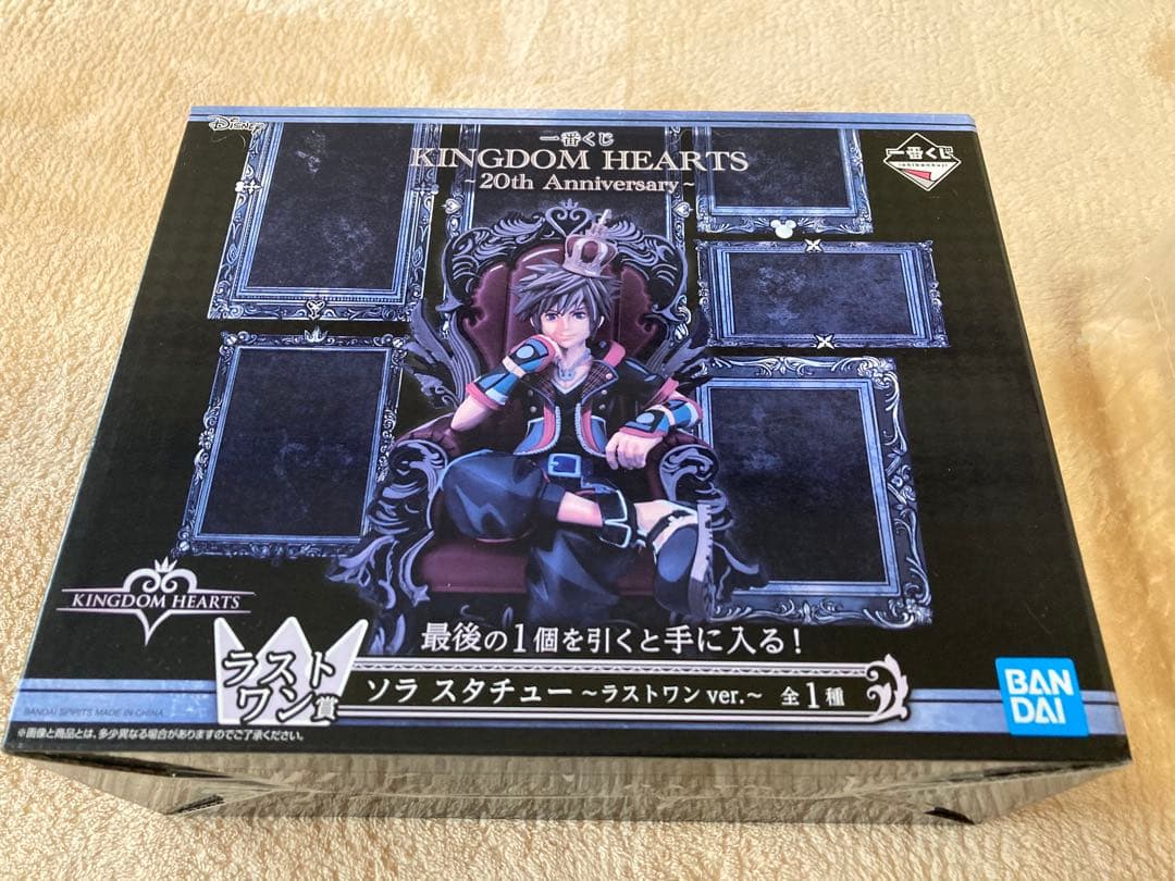 KINGDOM HEARTS ソラ スタチュー ラストワン(フィギュア未開封)