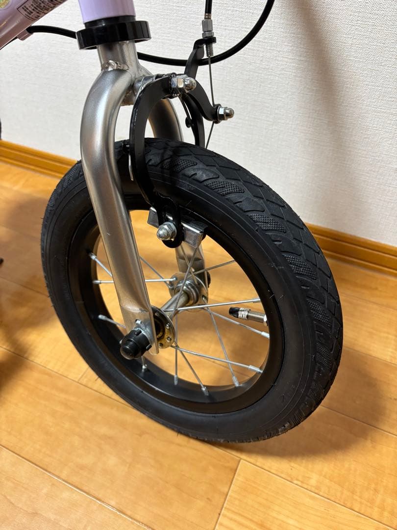 【美品】へんしんバイク2 Henshin Bike パープル 12インチ