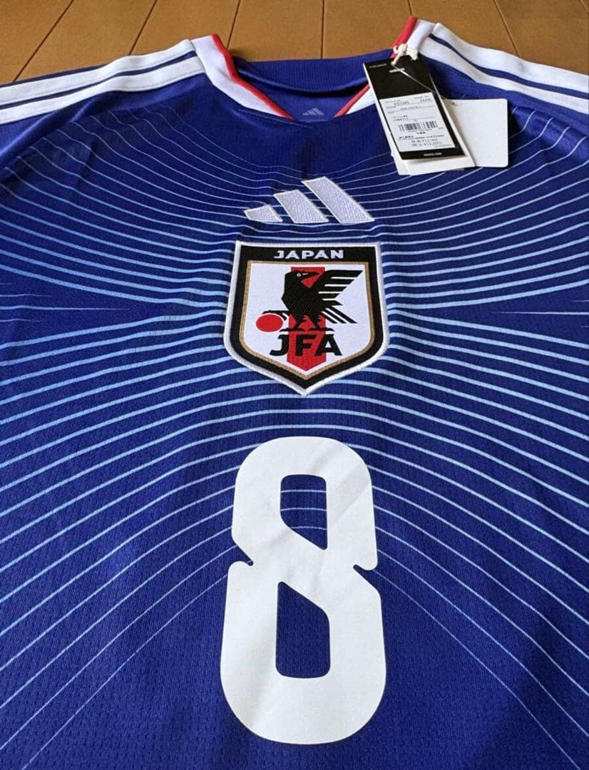 サッカー日本代表 2026 ホーム レプリカ ユニフォーム No.8 南野拓実