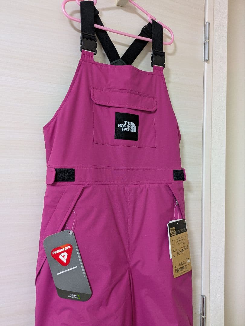 【150】ノースフェイス キッズ スノーインサレーションビブ スノーパンツ