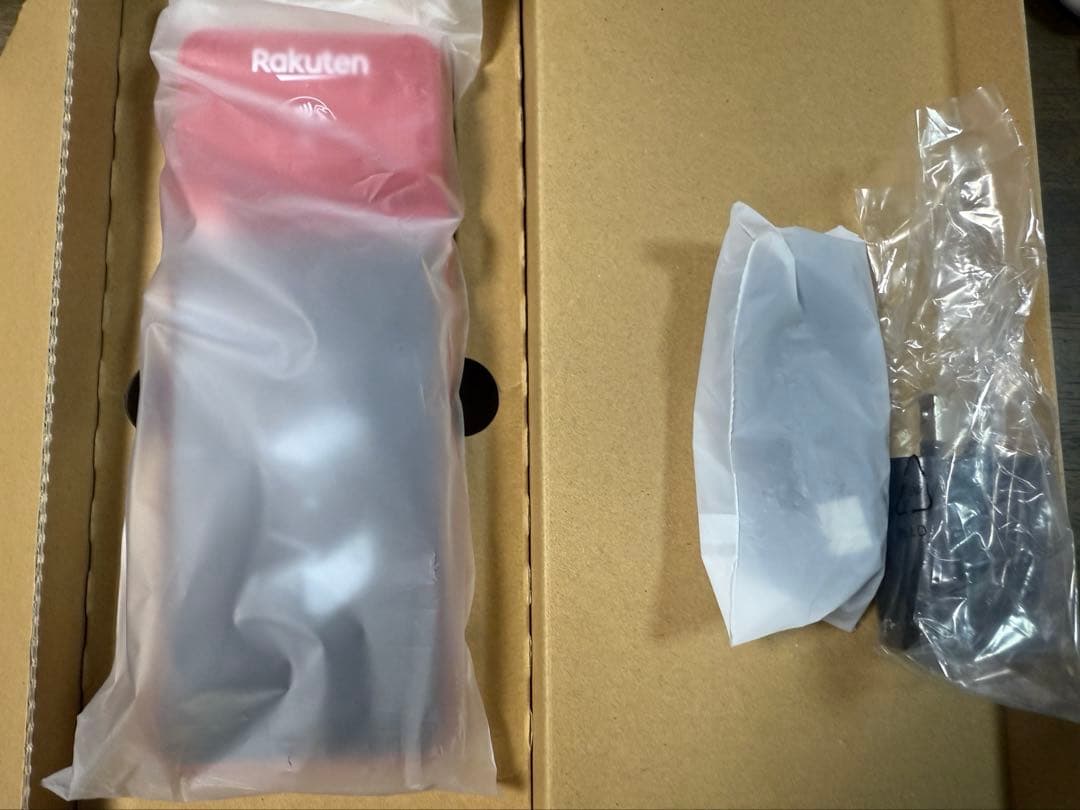 楽天ペイ ターミナル 本体 決済端末　レッド