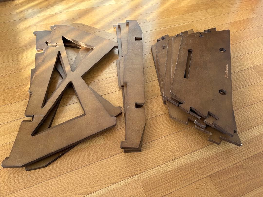 ハイランダー　ヘキサゴンテーブルセット(即納可能)