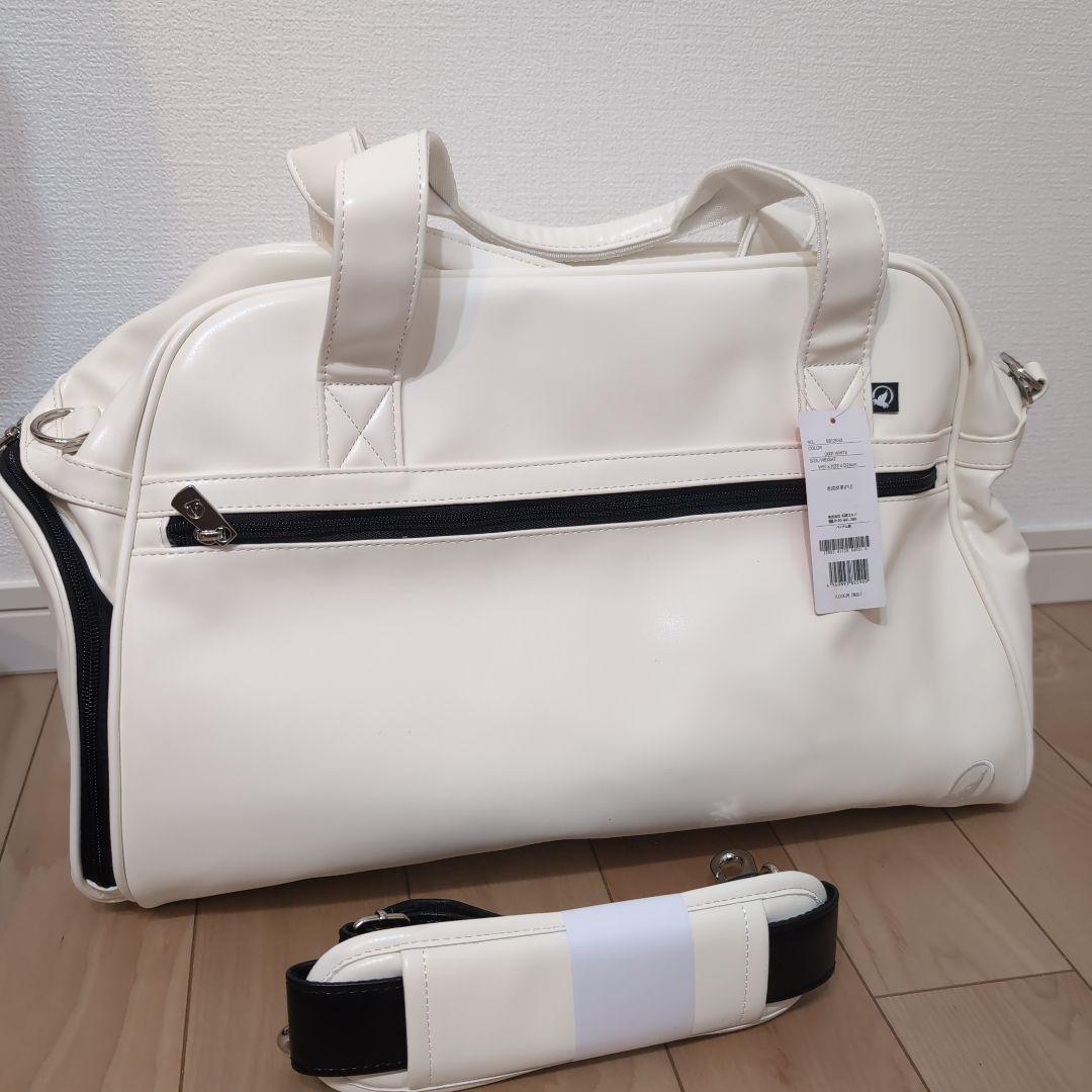 【新品】本間ゴルフ　ゴルフ用品 ボストンバッグ ホワイト　BB12532