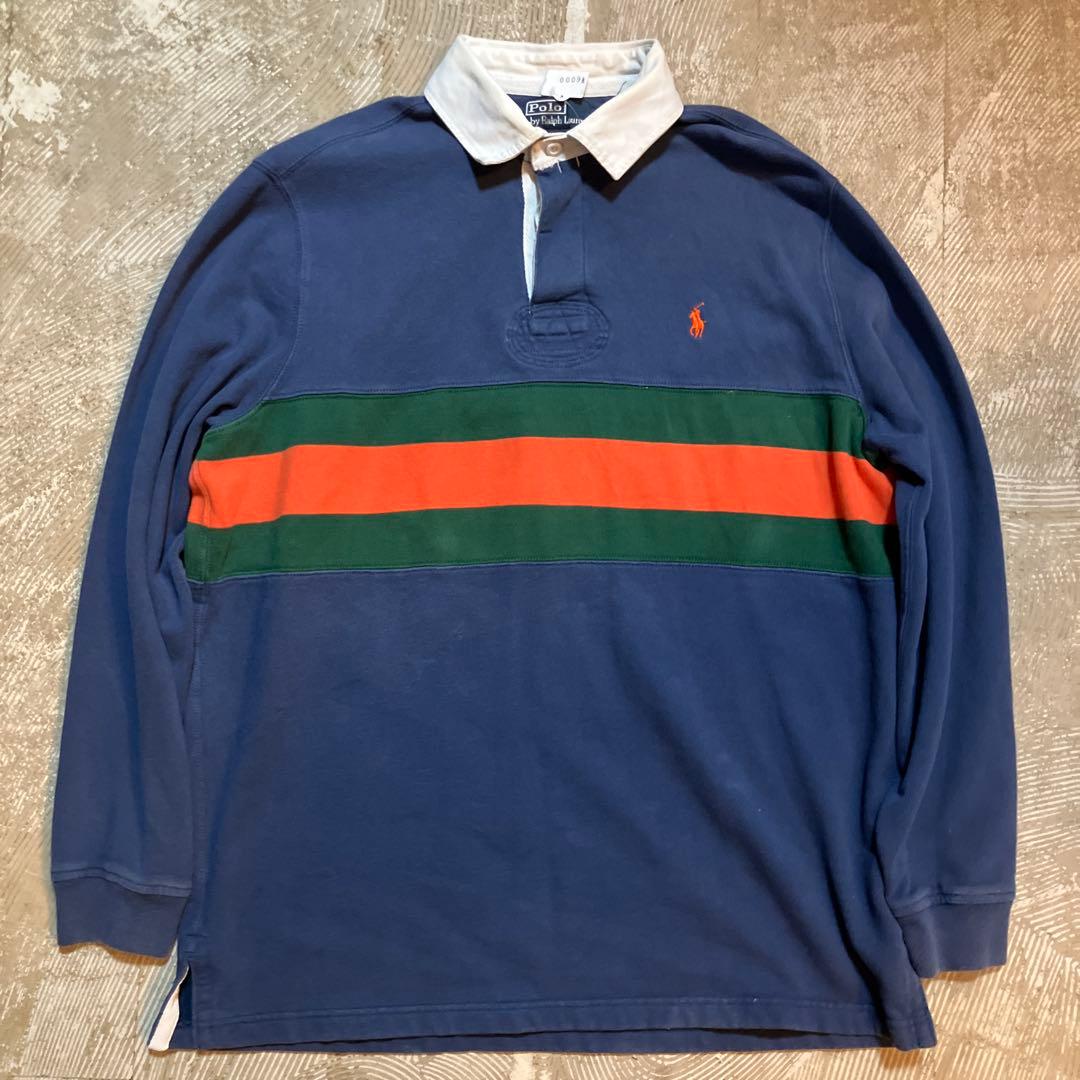 90s Polo Ralph Lauren ラガーシャツ ポロシャツ ラルフ