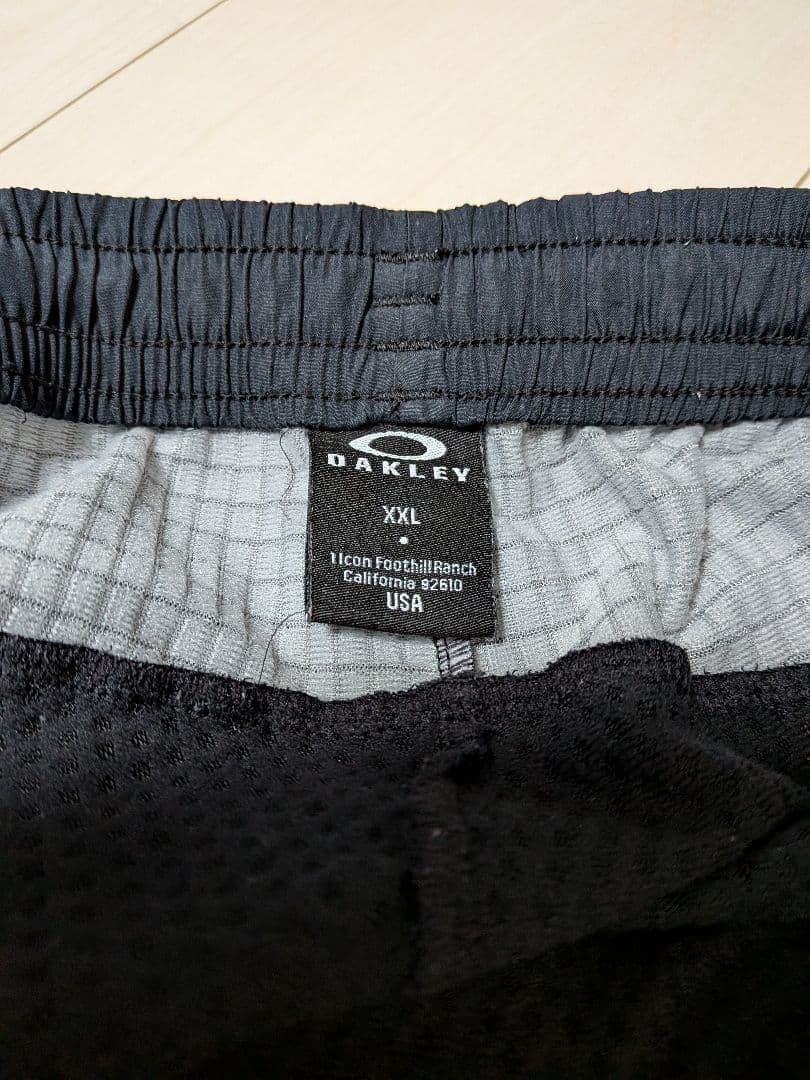 OAKLEY　秋冬上下セットアップ　ブラックXXLサイズ