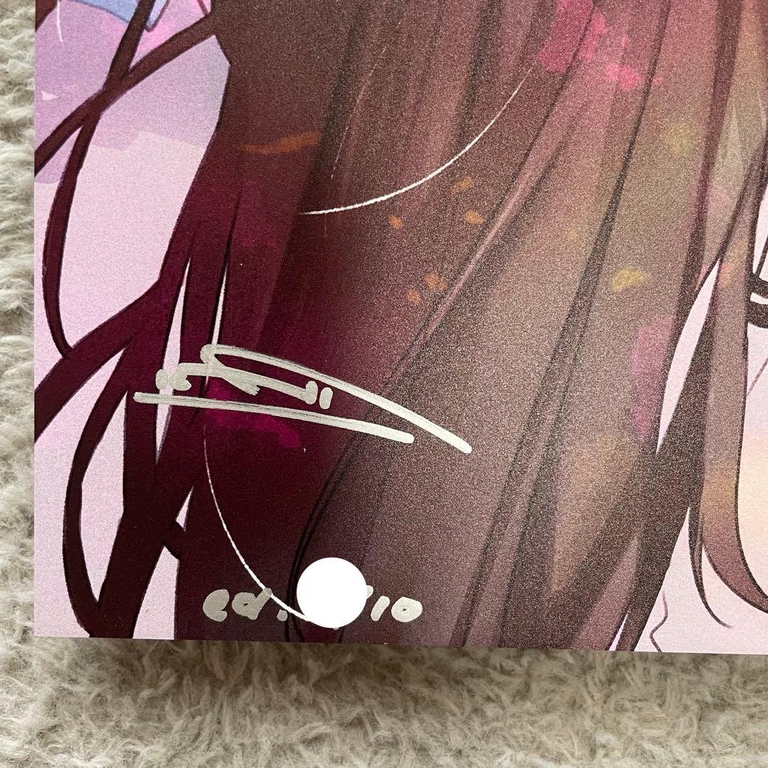 フライ 個展 「あなた」 向かい合わせ 直筆サイン入り 複製原画 A3