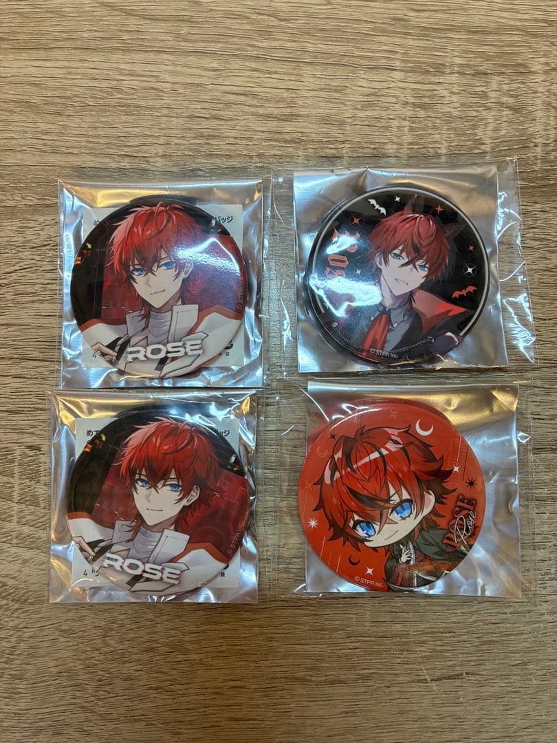 めておら ロゼ アクスタ 缶バッジ ホロチケ セット