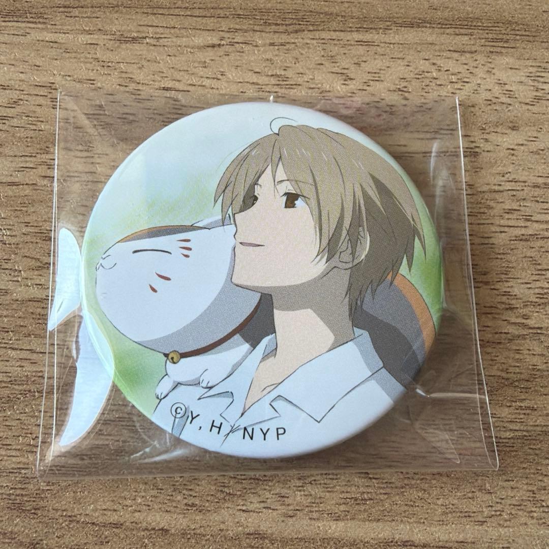 夏目友人帳 缶バッジ 4点