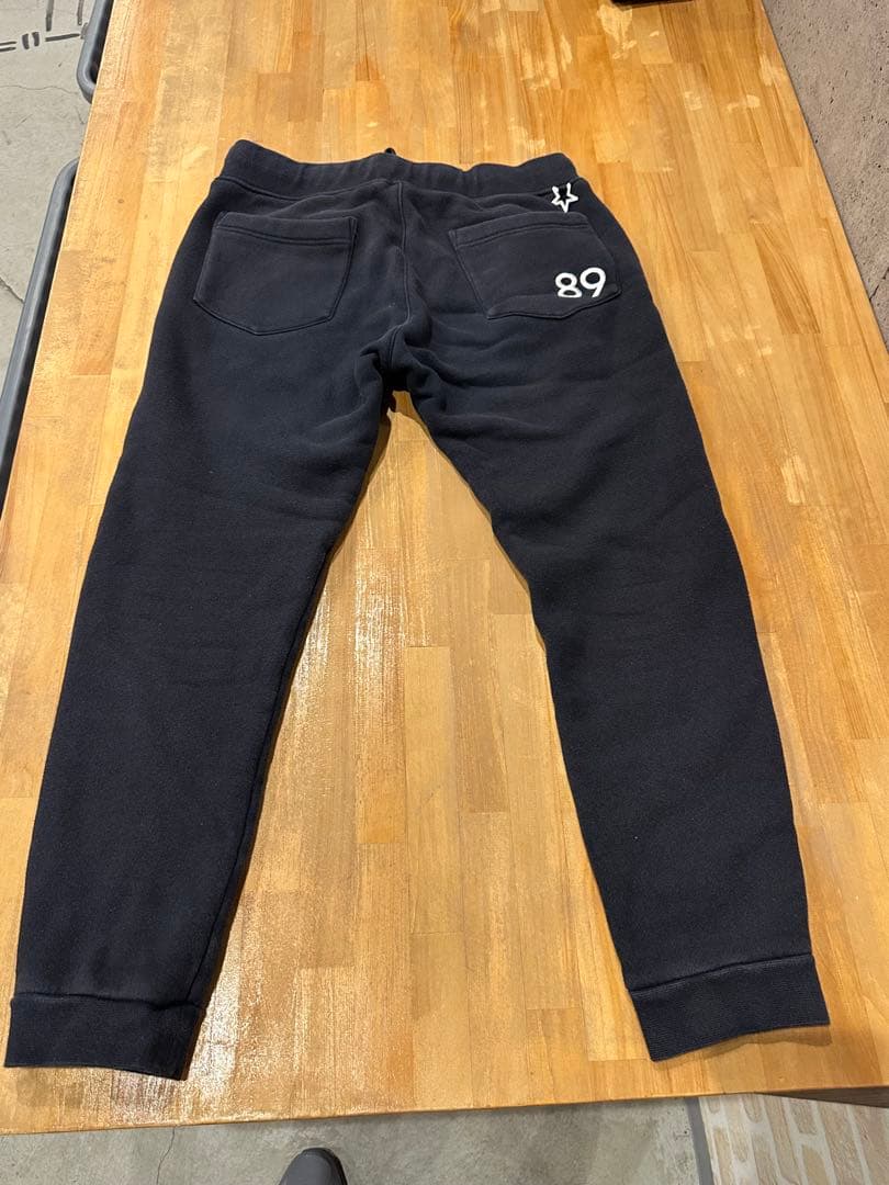 PEARLY GATES メンズジョガーパンツ サイズ6 黒