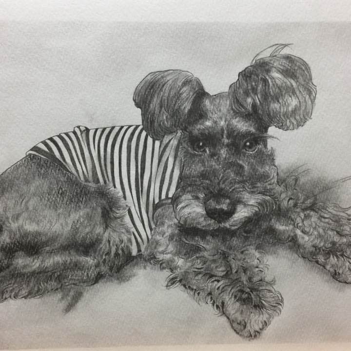 似顔絵オーダー  おひとり様決まりました。(o^^o)