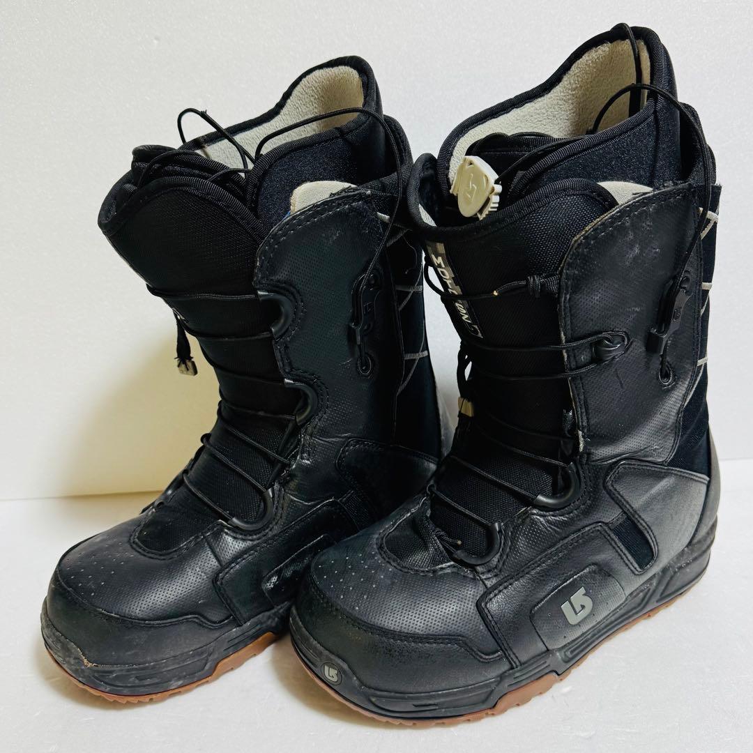 26cm Burton スノーボードブーツ 黒バートン格安特価初心者
