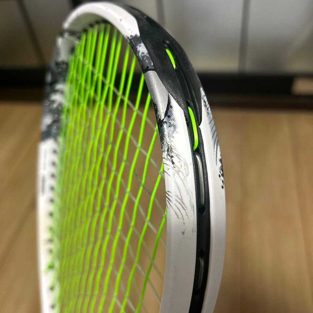 ソフトテニス　ジオブレイク80s ホワイト　2本セット