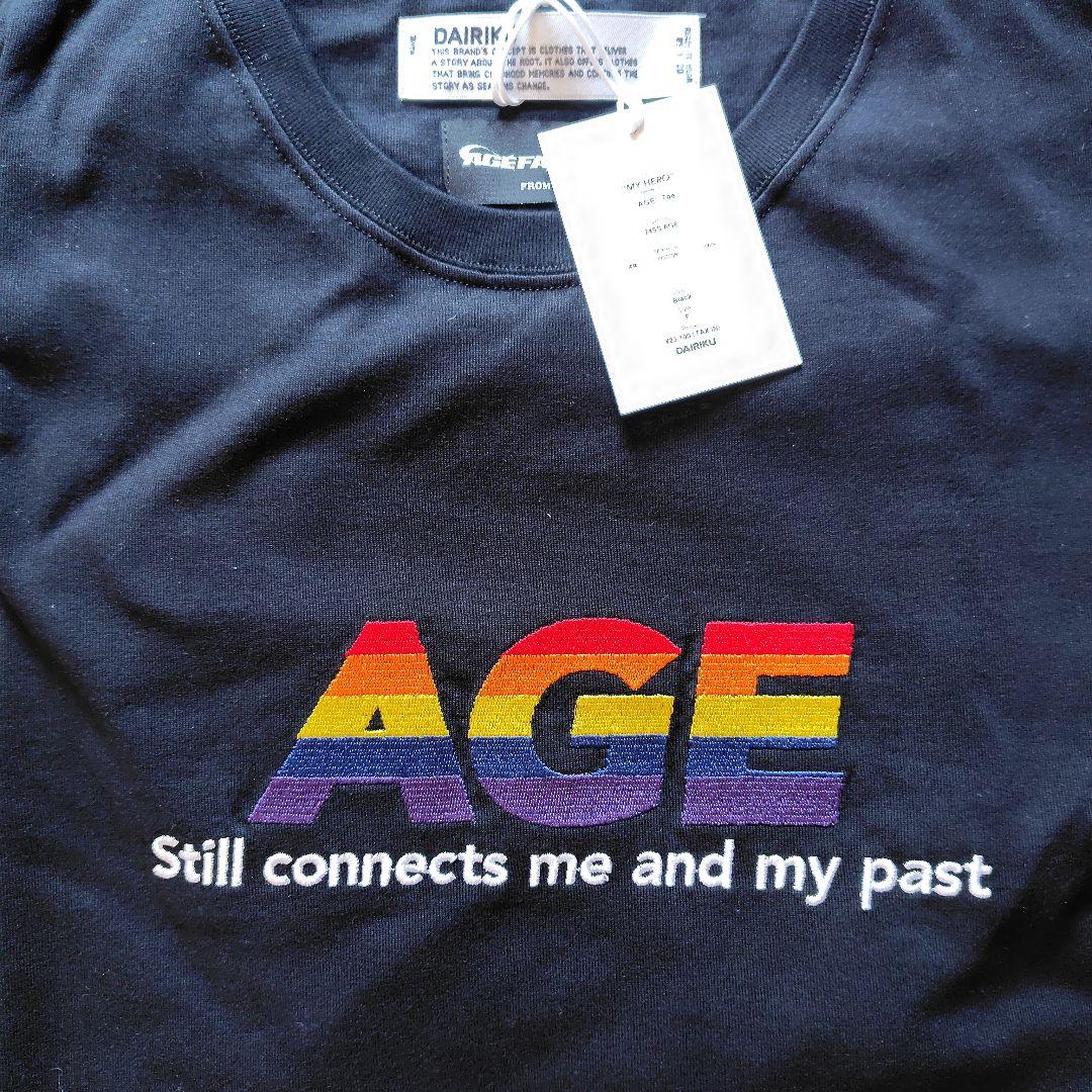 ミュージシャン Age Factory DAIRIKU \"AGE\" Layered TEE