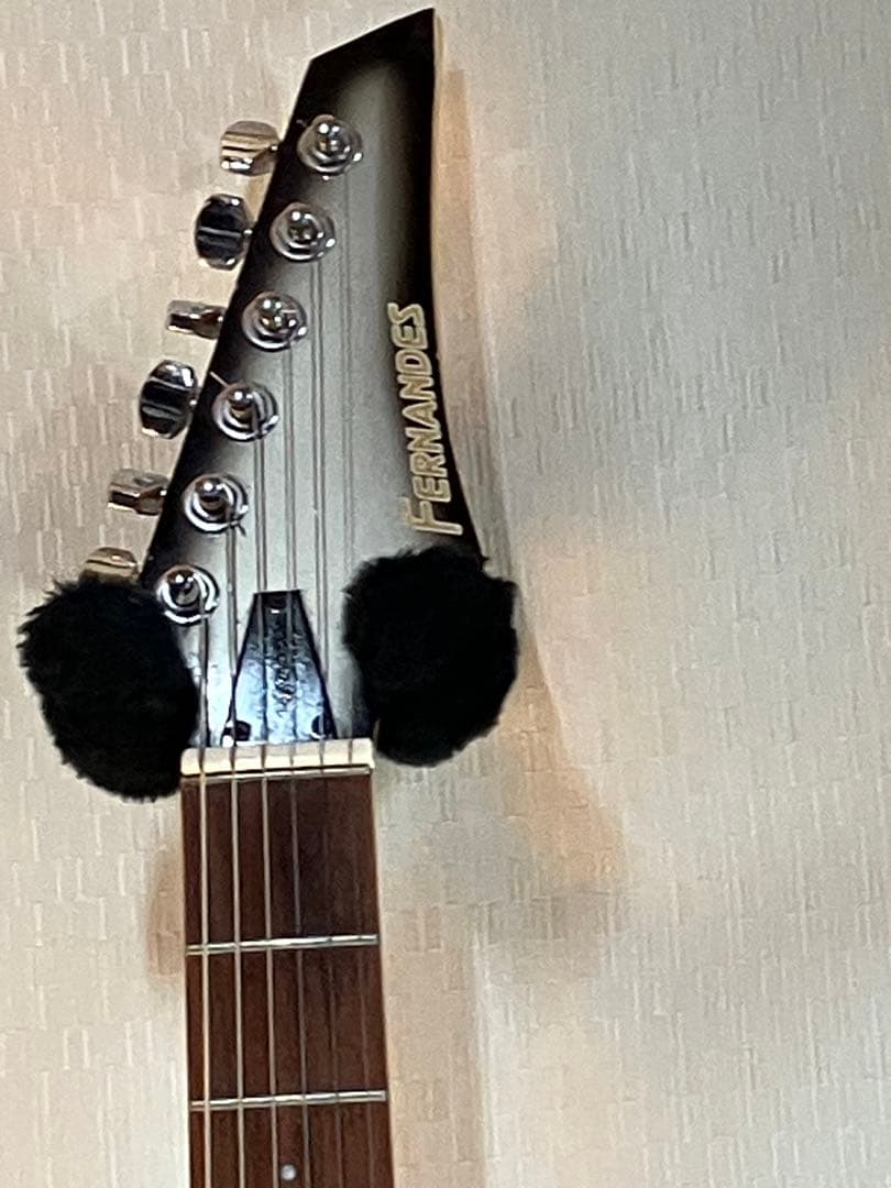 初心者向けフェルナンデスエレキギター！ソフトケース付きます。