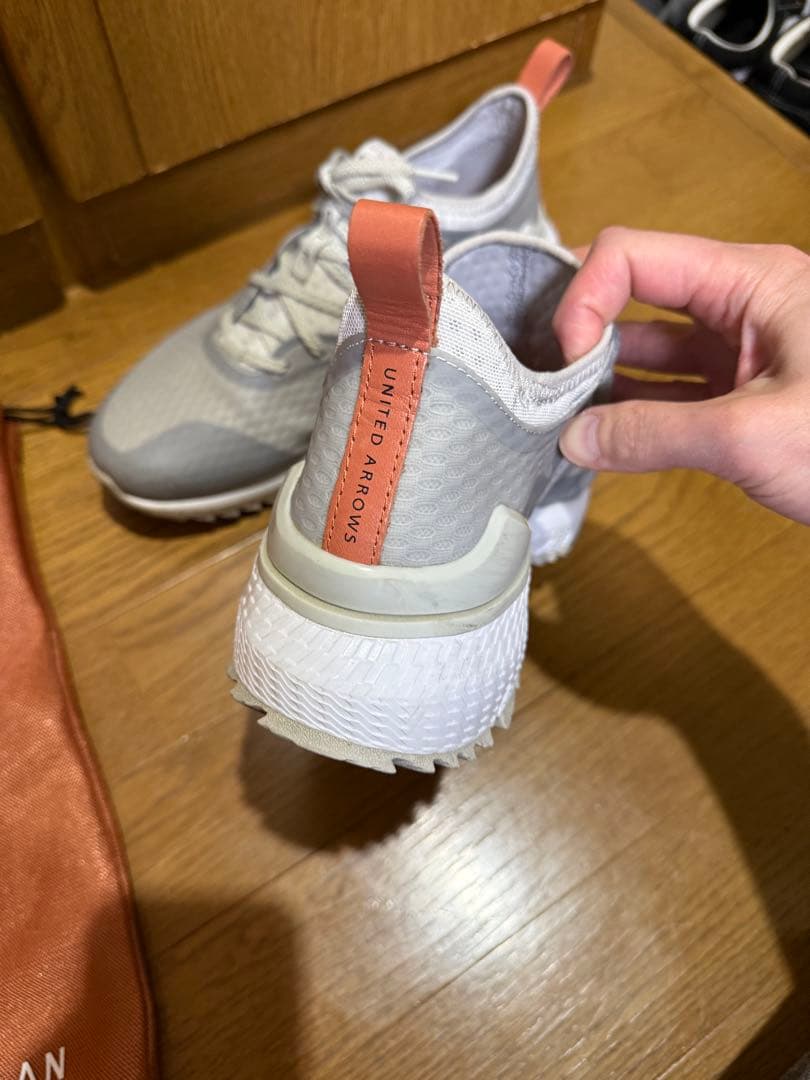 COLE HAAN GOLF シューズ グレー 収納袋付き