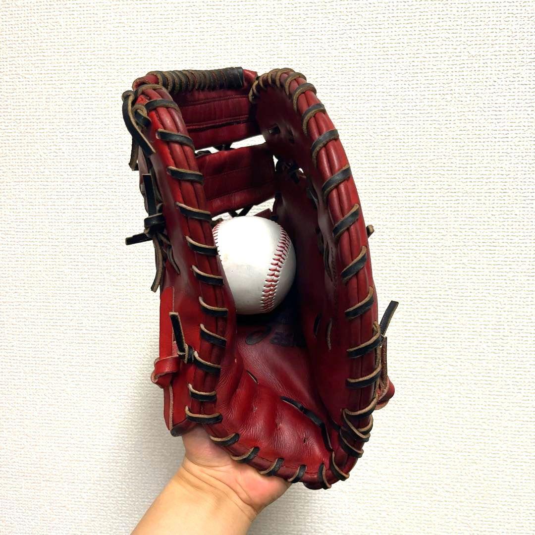 987 アシックス ゴールドステージ 型抜群 即戦力 硬式 ファーストミット