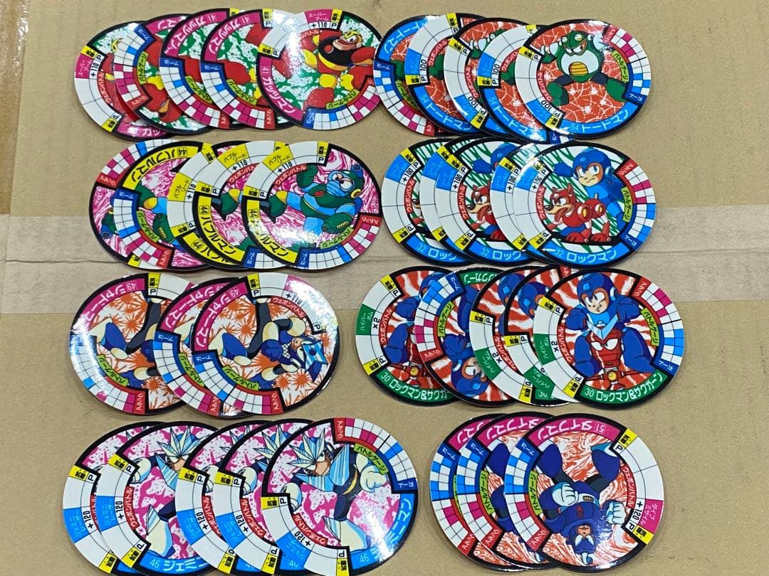 ロックマン サークルアタックカード 約112枚