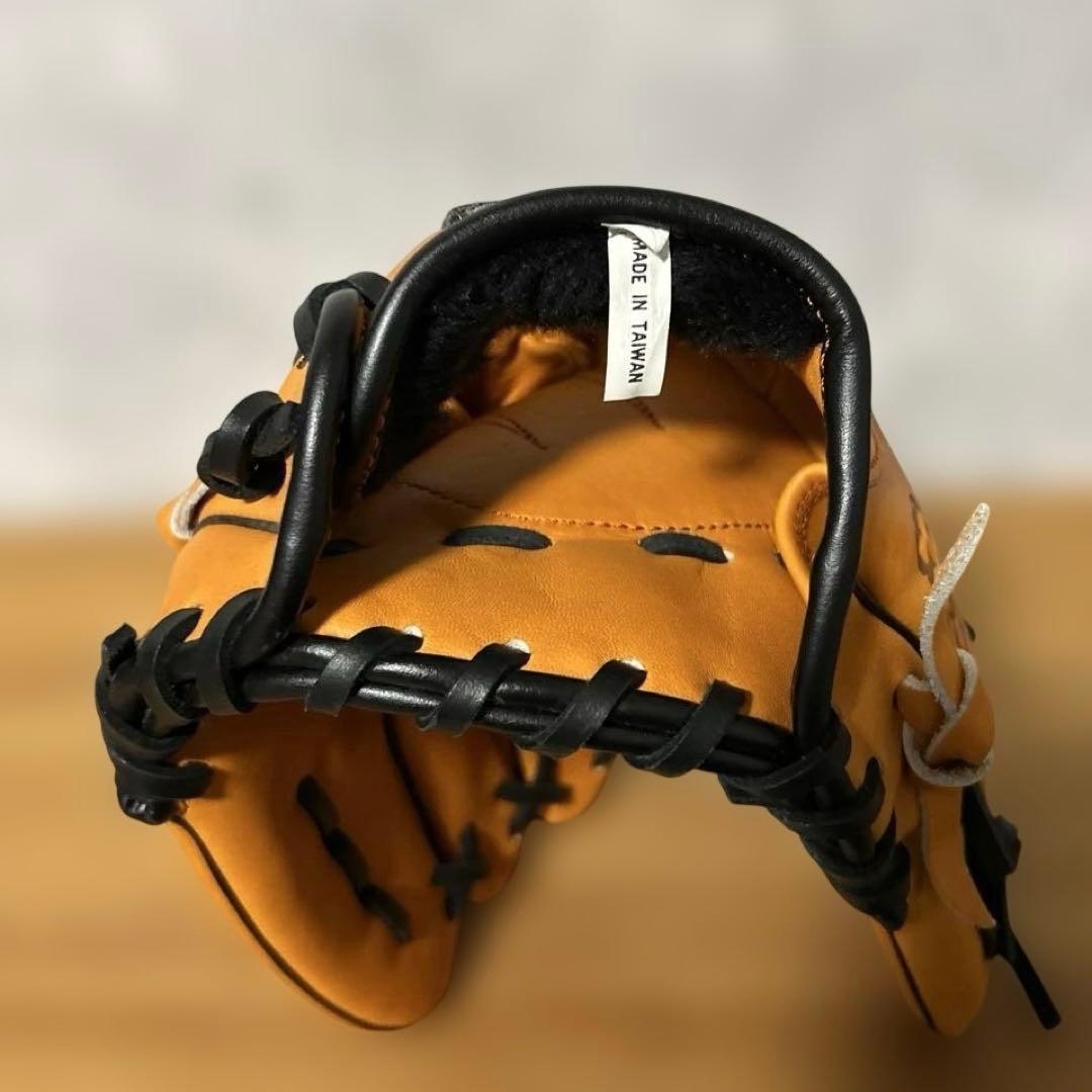 【未使用品】adidas GIANTS 軟式グローブ オレンジ