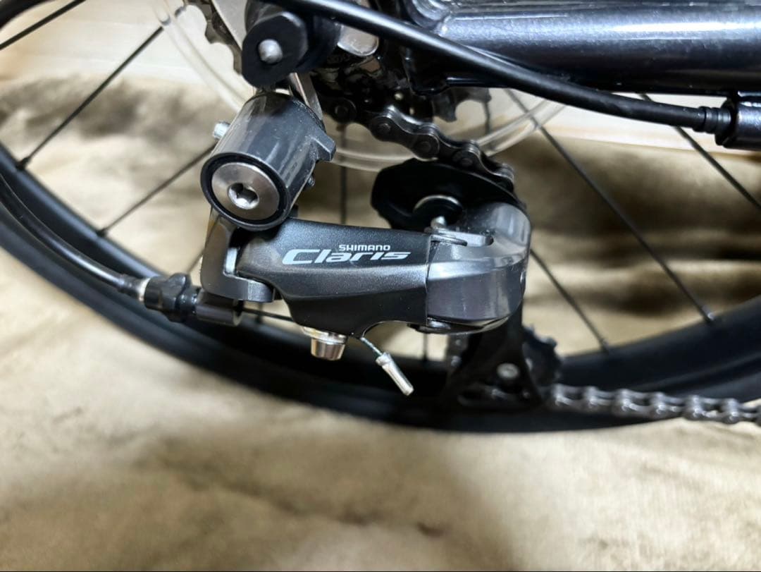 ミニベロロードバイク　turn surge ターンサージュ フェージングメタル