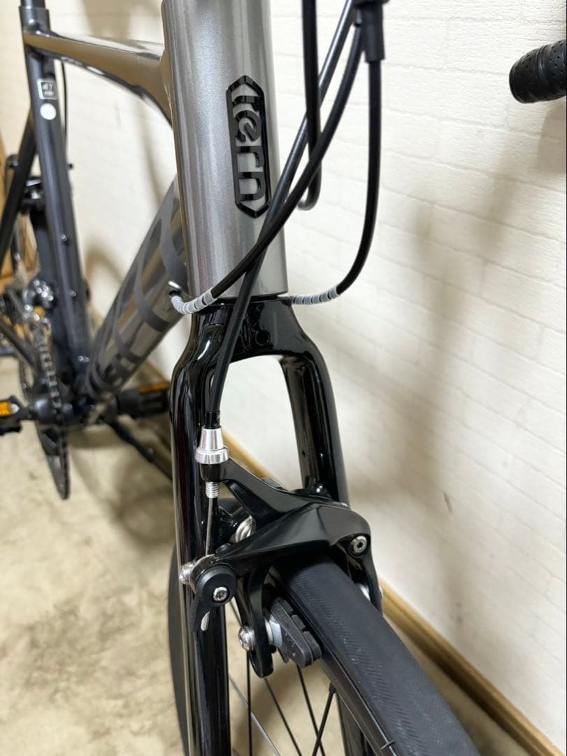 ミニベロロードバイク　turn surge ターンサージュ フェージングメタル