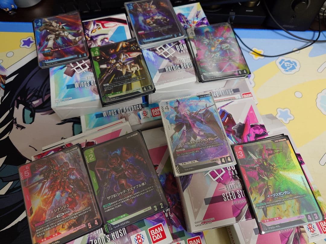 ガンダムカードゲーム 引退品 (高額パラレル+β版カード含)