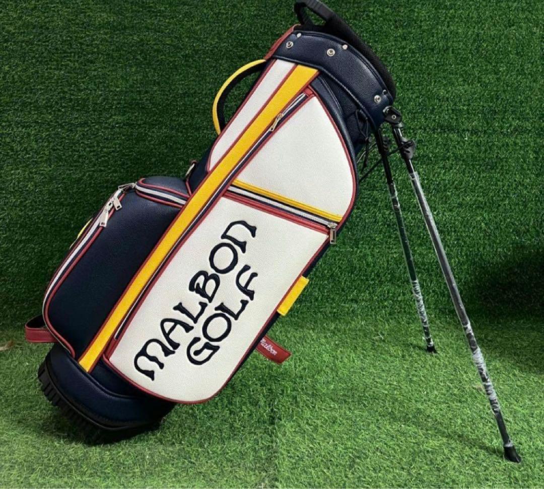 マルボン MALBON GOLF キャディバッグ スタンド付き