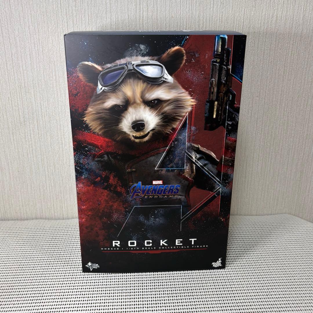 エンドゲーム　ガーディアンズオブギャラクシー　ロケット　ホットトイズ