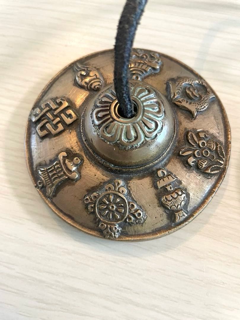 7メタル ティンシャ(ネパール製)直径約7cm