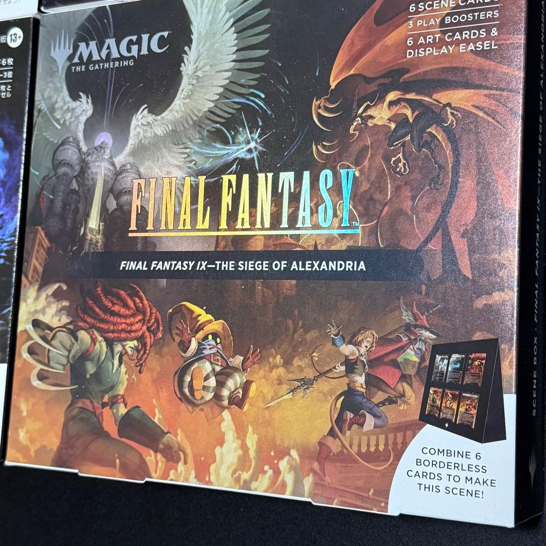 FINAL FANTASY シーン・ボックス 日本語版 英語版 セット 新品