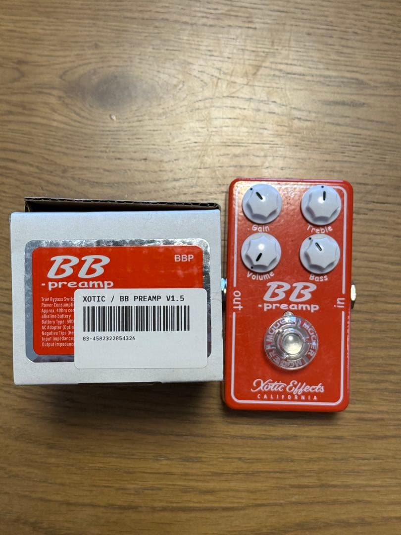 ギター BB preamp V1.5