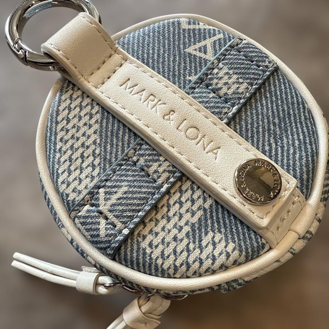 MARK LONA GOLF OR DIE デニムポーチ　ボールポーチ