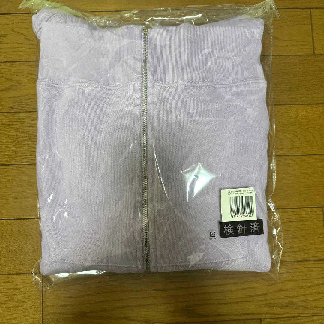 美品　FLUITS ZIPPER 仲川瑠奈　推しアピパーカー　FC限定