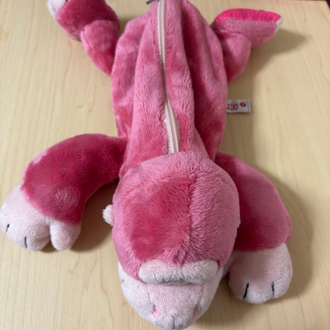 nici　PLAZA限定　ニキ　ゴリラ　ピンク　ペンポーチ　筆箱　NICI