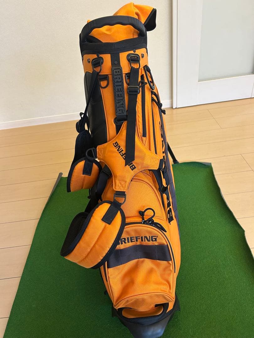 m*i様 BRIEFING ゴルフバッグ オレンジ