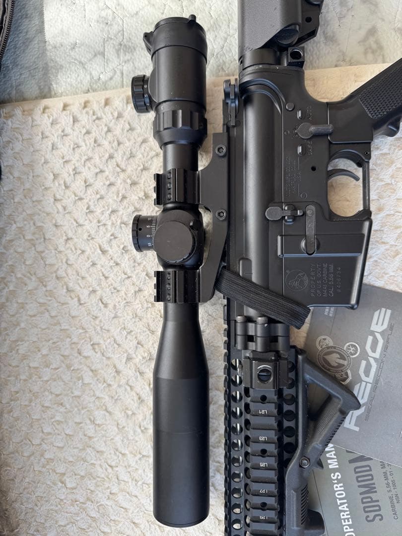 次世代電動ガン スコープ付 レシーライフル