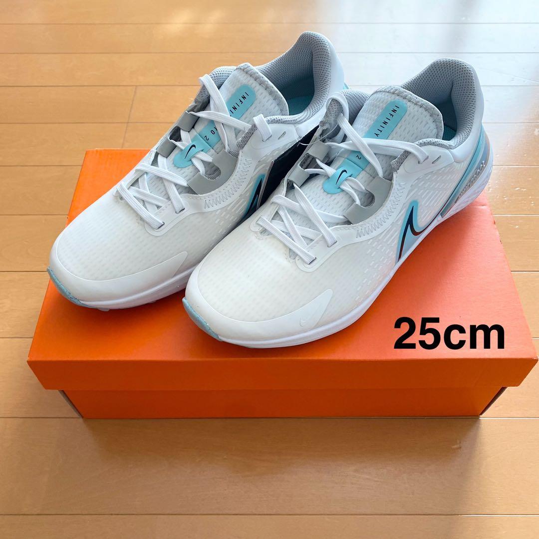 ナイキ インフィニティ PRO 2 ワイド　ゴルフシューズ 25cm