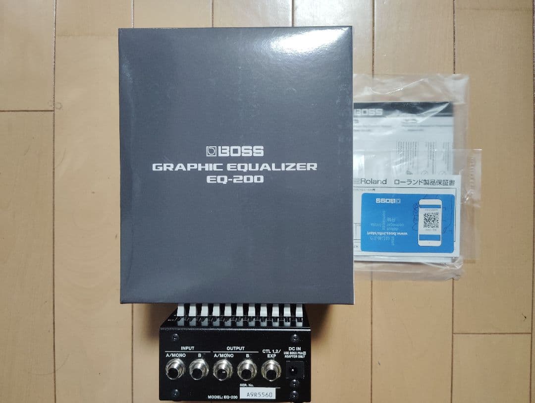 ギター BOSS EQ-200 GRAPHIC EQUALIZER