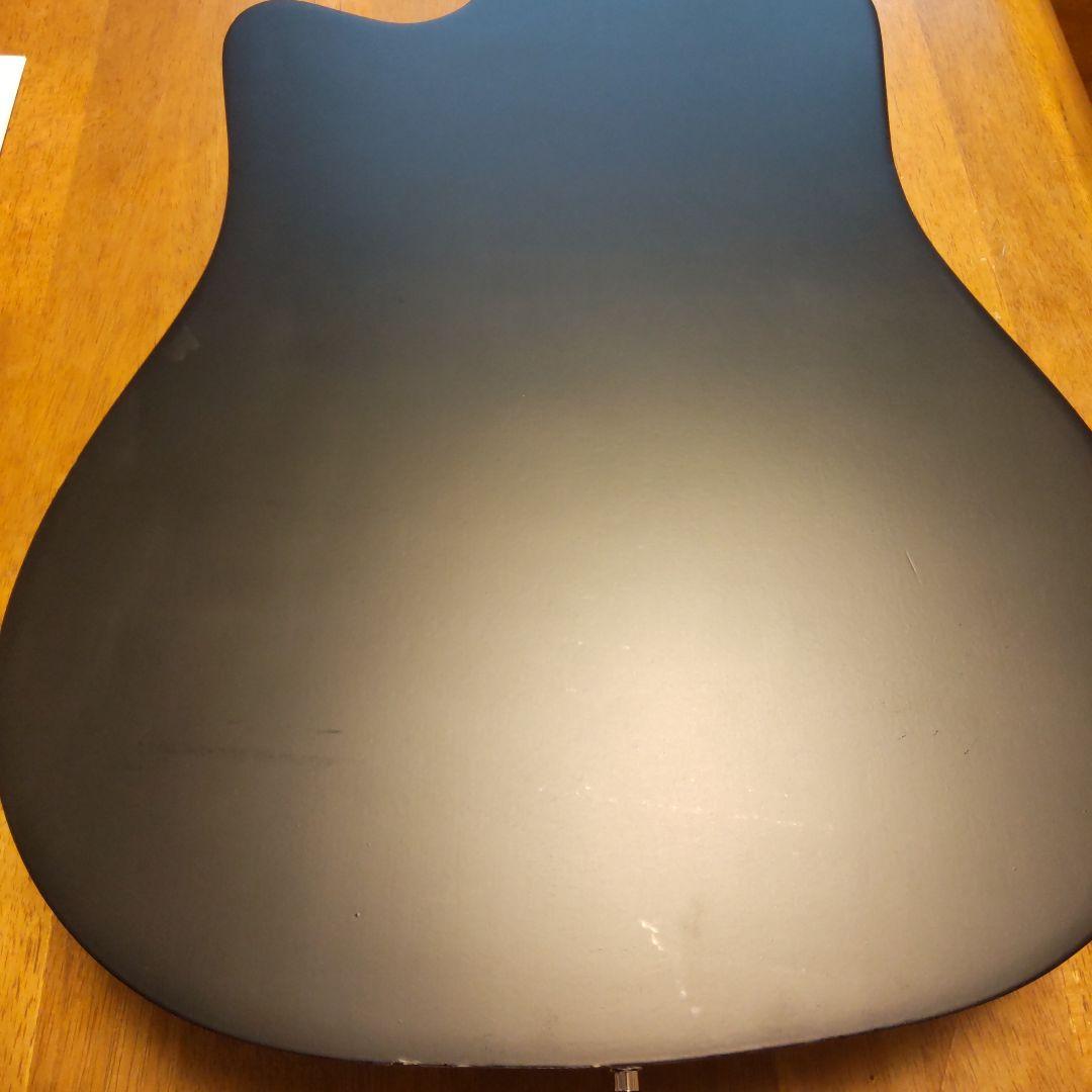 新品！格安！カッタウェイ アコースティックギター 、黒、専用バッグ他セット