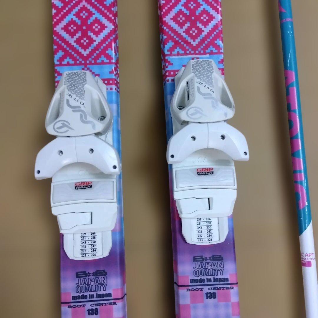Tyrolia スキー板138cmポール105cm