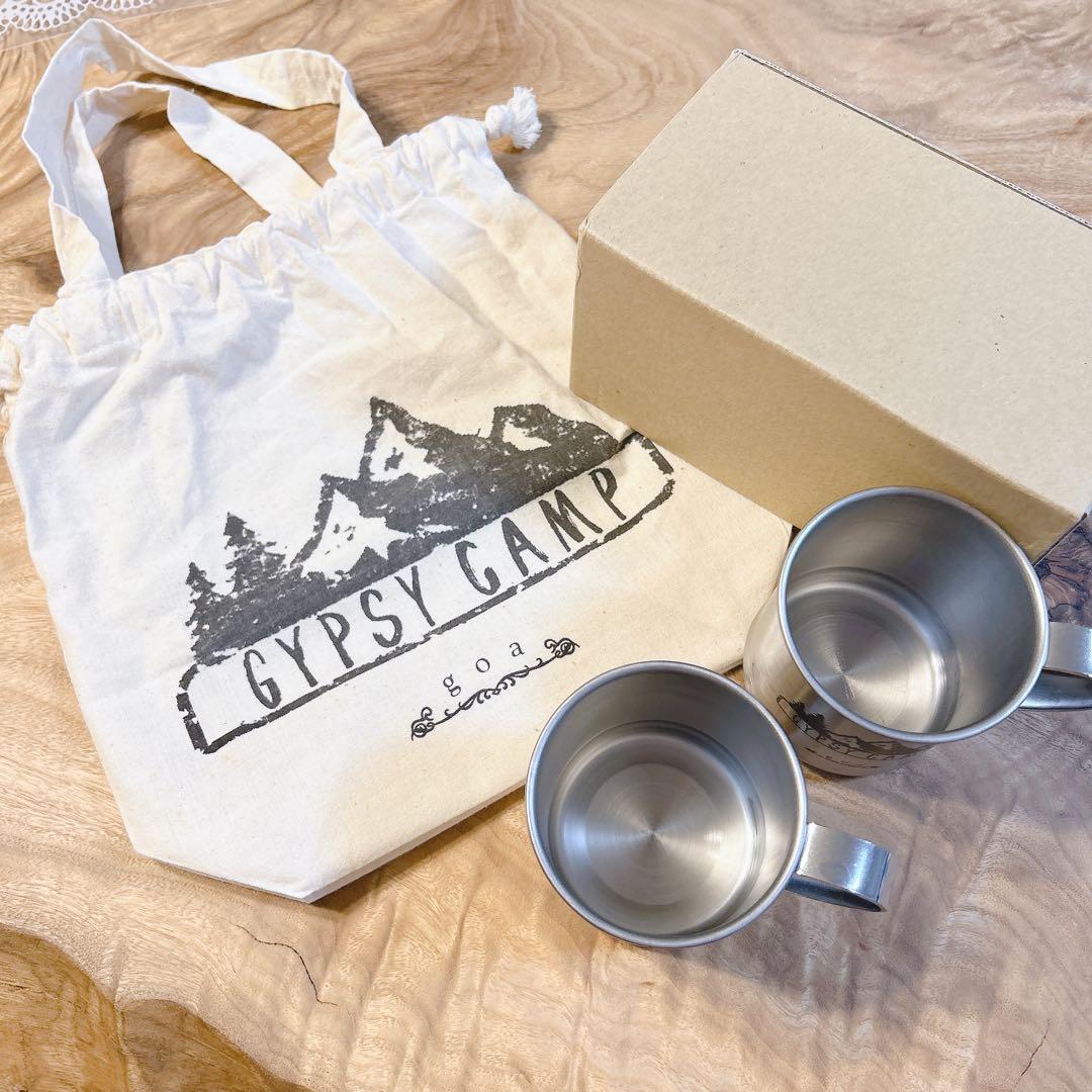 goaゴア ノベルティ ステンレス マグカップ キャンプ y2k archive