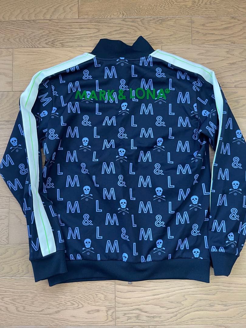 【美品】MARK&LONA スカルデザイン ジャージセットアップ　48